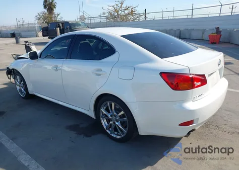 2006 Lexus Is 350 from USA, damaged, VIN JTHBE262265007590